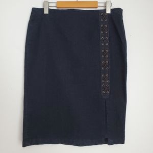 Lauren Ralph Lauren Denim Skirt Size 8